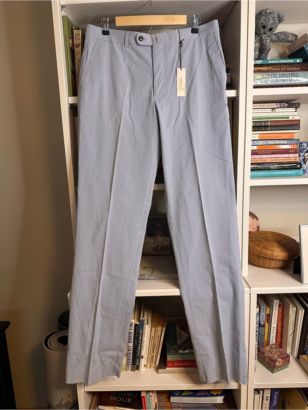Kuhlman Seersucker Pants. Sz 34